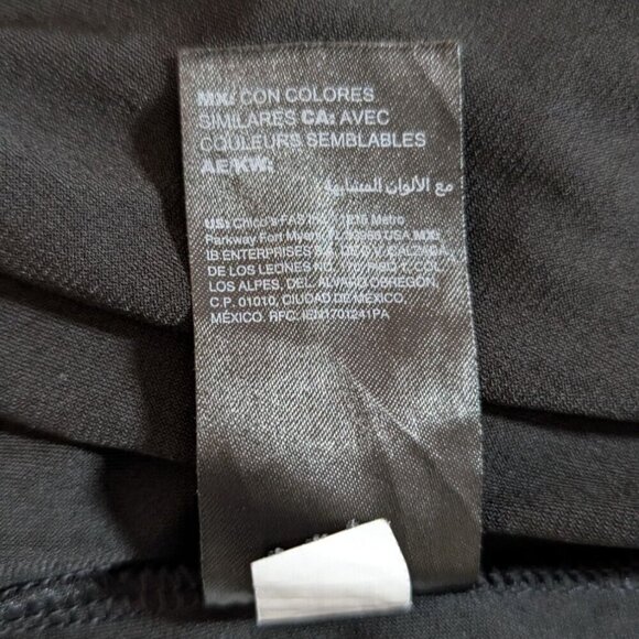 White House Black Market Reversible Wrap Dress Womens Size Medium Abstract - Picture 6 of 11